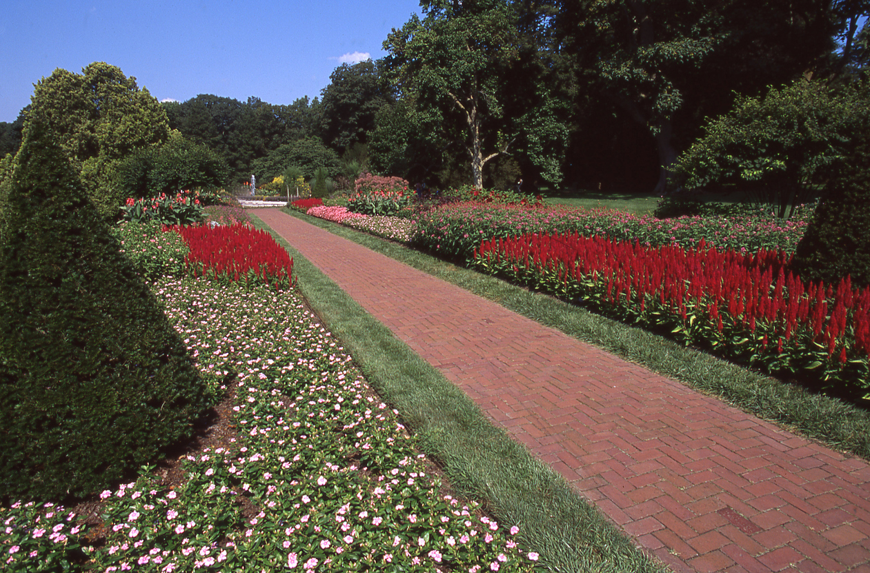 Longwood Gardens, Delaware features stunning indoor gardens
